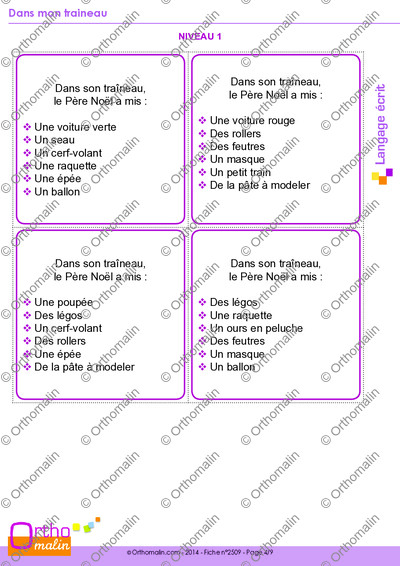 Page 4 de la fiche