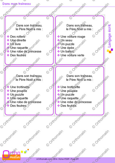Page 5 de la fiche