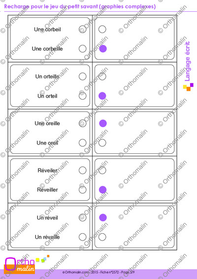 Page 5 de la fiche