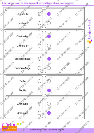 Page 7 de la fiche
