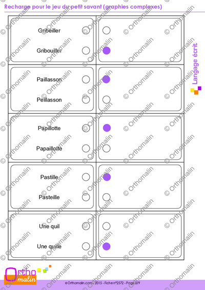 Page 8 de la fiche