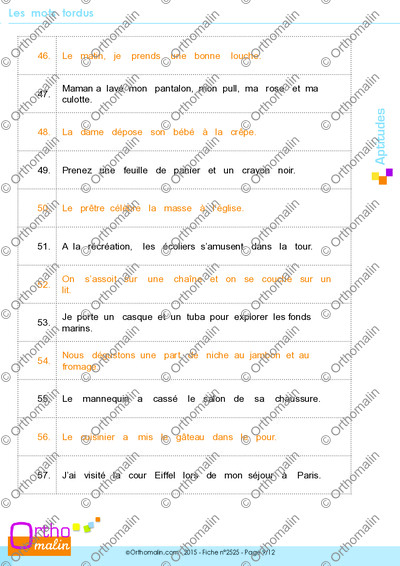 Page 9 de la fiche