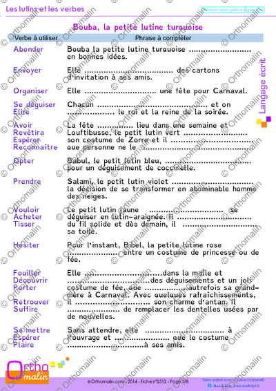 Page 5 de la fiche