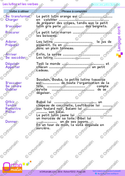 Page 6 de la fiche
