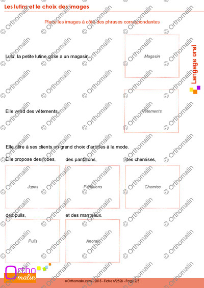 Page 2 de la fiche