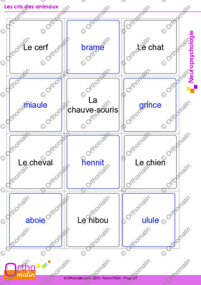 Page 3 de la fiche