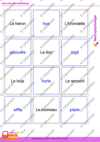 Page 5 de la fiche