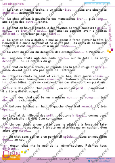 Page 3 de la fiche