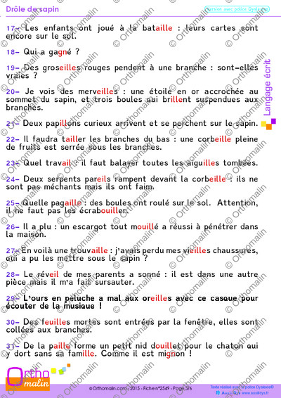 Page 5 de la fiche