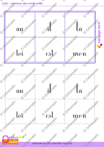 Page 13 de la fiche