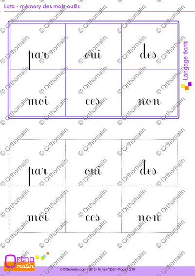 Page 15 de la fiche