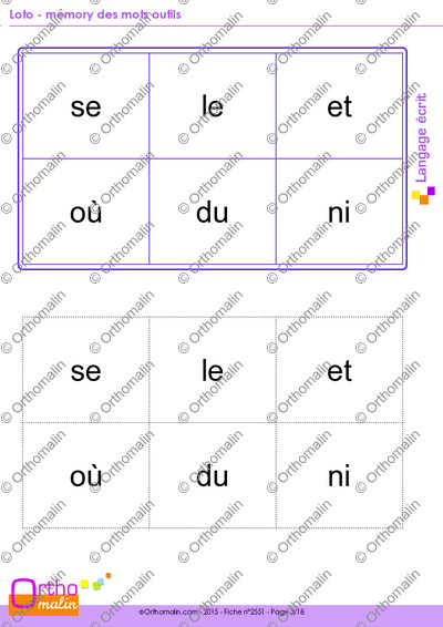 Page 3 de la fiche