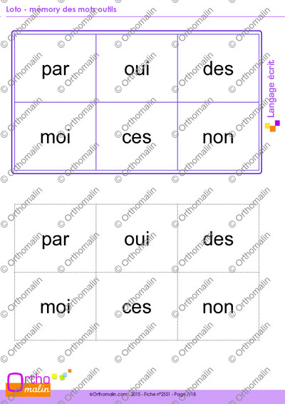 Page 7 de la fiche
