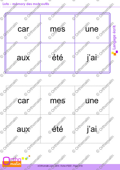 Page 9 de la fiche