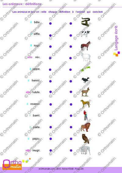 Page 3 de la fiche