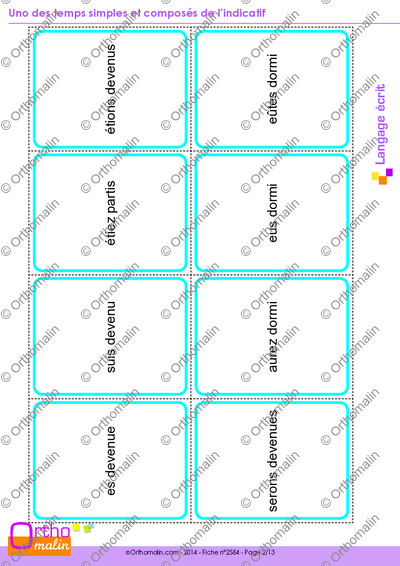Page 2 de la fiche