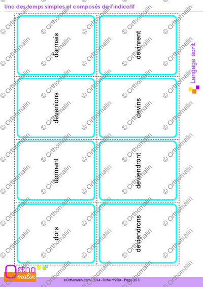 Page 3 de la fiche