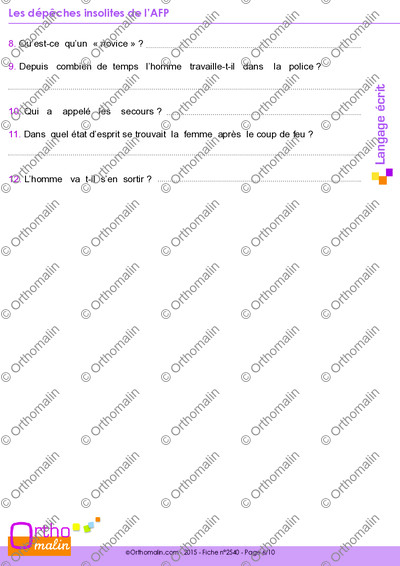 Page 6 de la fiche