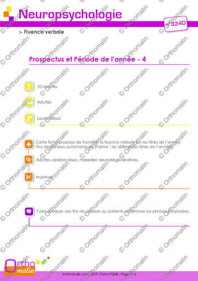 Page 1 de la fiche