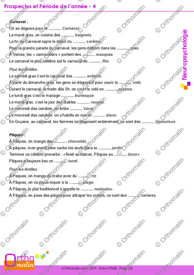Page 3 de la fiche