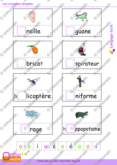 Page 3 de la fiche