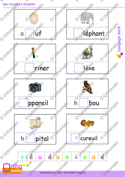 Page 6 de la fiche
