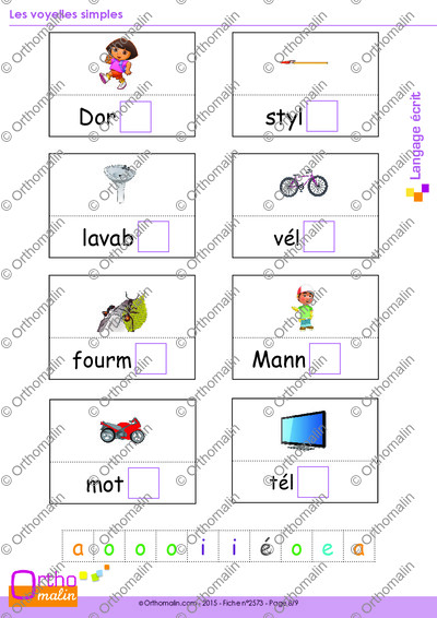 Page 8 de la fiche