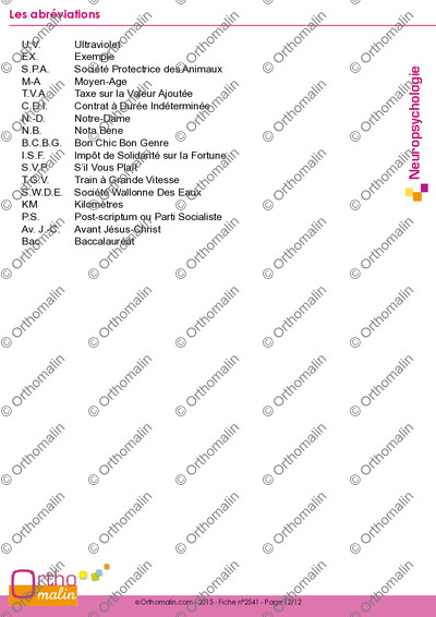 Page 12 de la fiche
