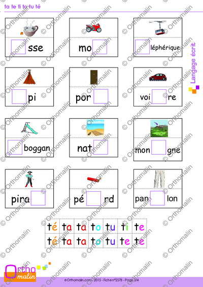 Page 3 de la fiche