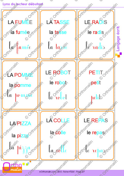 Page 2 de la fiche