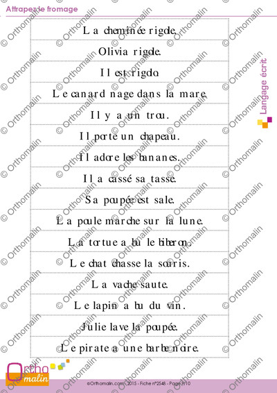 Page 9 de la fiche