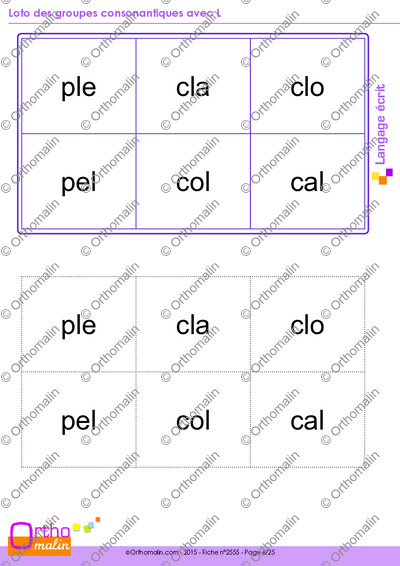 Page 6 de la fiche