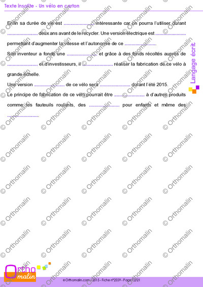 Page 12 de la fiche