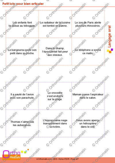 Page 4 de la fiche