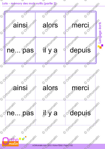 Page 11 de la fiche