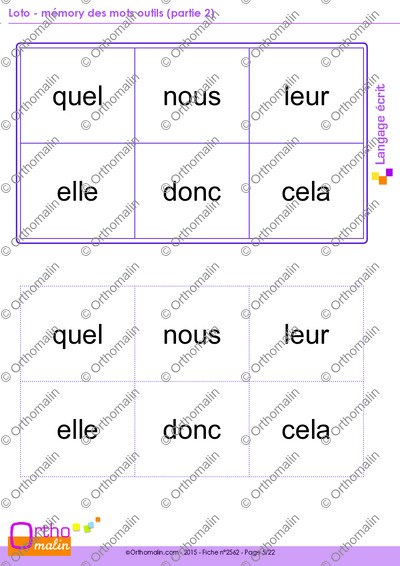 Page 5 de la fiche