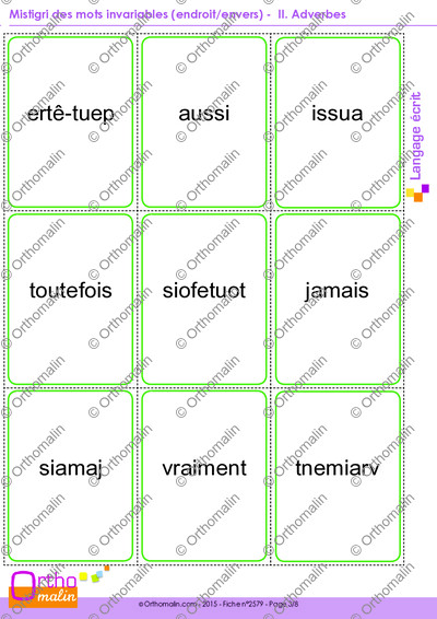 Page 3 de la fiche
