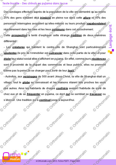 Page 14 de la fiche