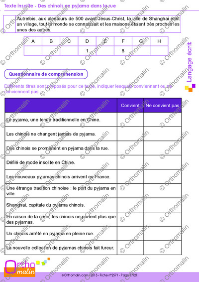 Page 17 de la fiche