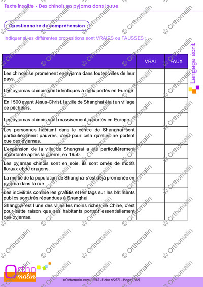 Page 18 de la fiche