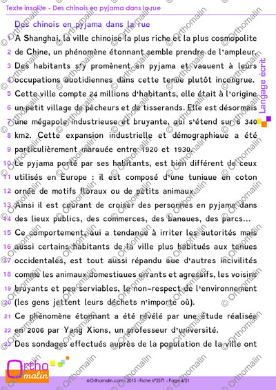 Page 4 de la fiche