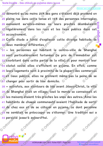 Page 5 de la fiche