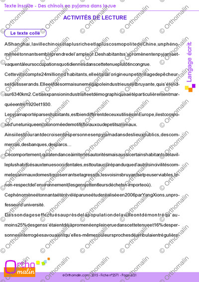 Page 6 de la fiche