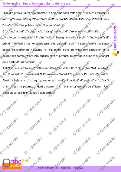 Page 9 de la fiche