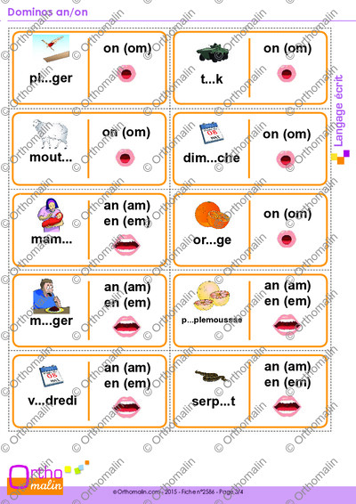 Page 3 de la fiche