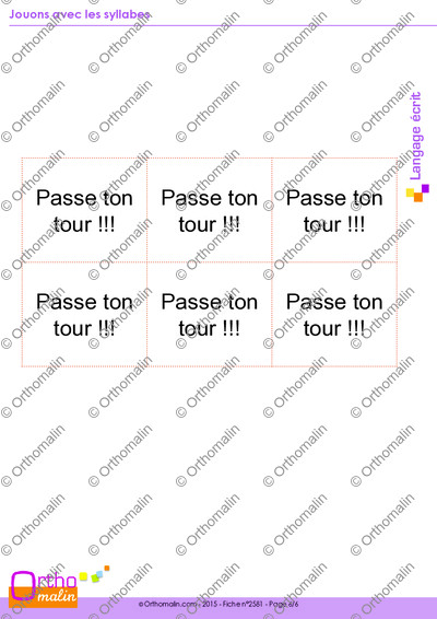 Page 6 de la fiche