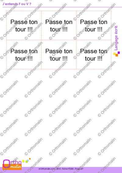 Page 6 de la fiche