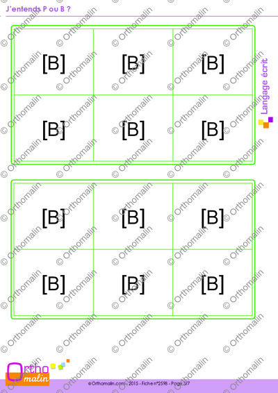 Page 3 de la fiche