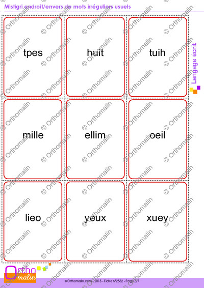 Page 3 de la fiche