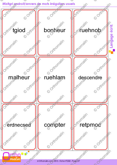 Page 5 de la fiche